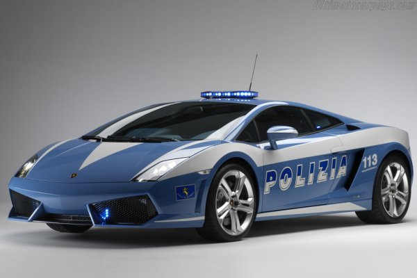 През 2008 г. Lamborghini предложи на италианската полиция най-бързия полицейски автомобил в света. Беше моделът Gallardo LP560-4, оборудван с камера, отделение за оръжия, хладилник и дефибрилатор. За съжаление не издържа дълго, още на следващата година катастрофира тежко.
